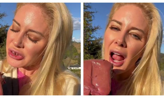 Heidi Montag eats raw animal liver and bull’s testicles in order to ‘boost fertility.’