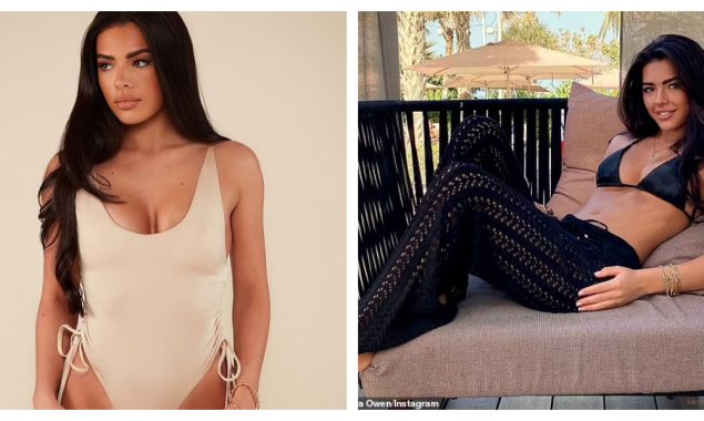 Michael Owen’s daughter Gemma responds to claims that she is “another rich footballer’s kid living off their daddy’s money” after launching her own bikini business