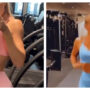 Khloe Kardashian is accused of ‘photoshop’ as she poses in a nude bodysuit after her ‘too skinny’ frame sparked concern