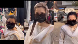 Watch Hania Aamir roam around in Karachi bazaar for shopping
