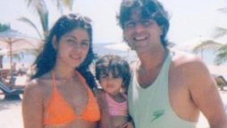 Check out baby Ananya Pandey in this viral picture with parents