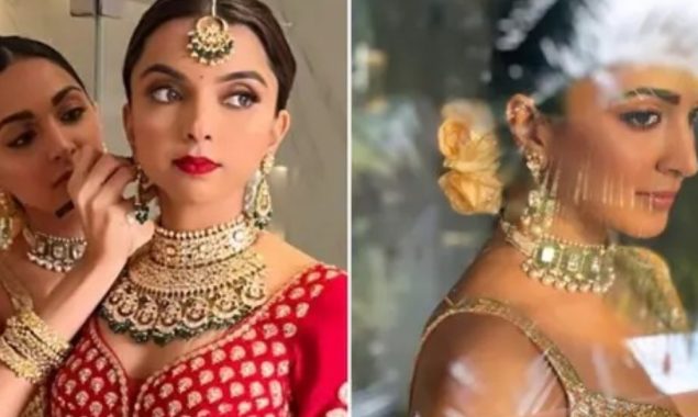 Kiara Advani applies ‘nazar ka tikka’ on sister on her wedding day