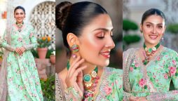 Ayeza Khan looks exquisite in a recent photoshoot