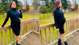 Actress Zohreh Amir is going to blessed with twin babies