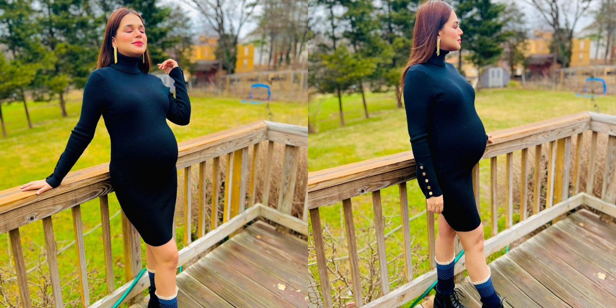 Actress Zohreh Amir is going to blessed with twin babies