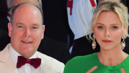 Prince Albert celebrates his birthday with Princess Charlene