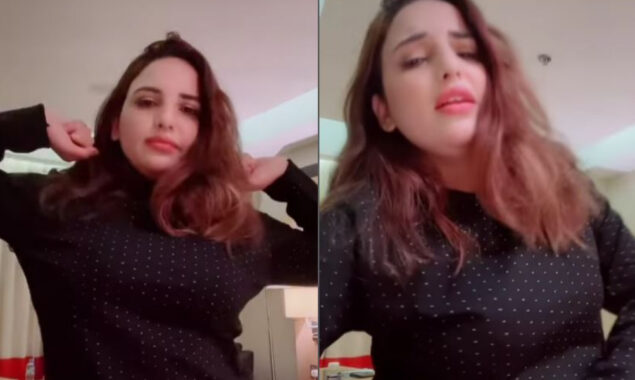 Hareem Shah’s dance moves on the angraiyan leti hoon song set the internet on fire
