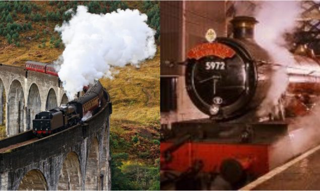 Harry Potter's famous Hogwarts Express is a real steam train in Scotland