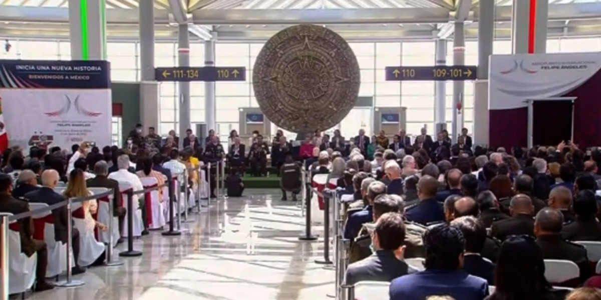 Mexican president inaugurates new international airport