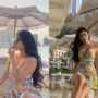 Mouni Roy slays in a floral dress on a Dubai beach, enjoys with hubby