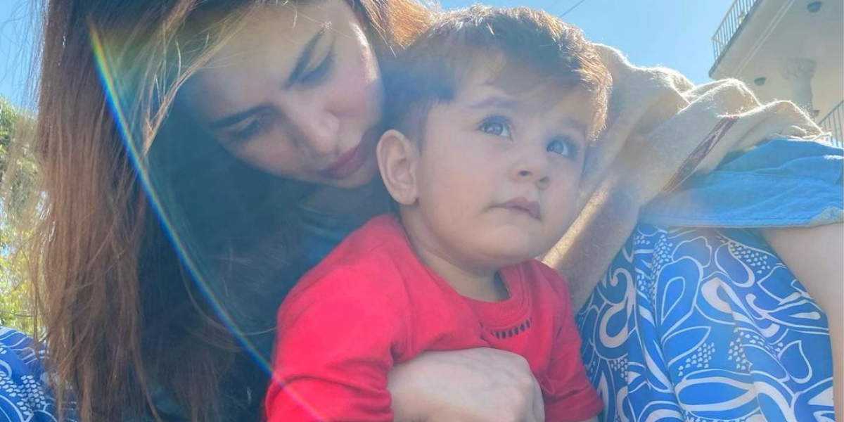 Naimal Khawar shares adorable pictures with her munchkin