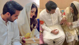 Asim Azhar got engaged to Merub Ali in an intimate ceremony