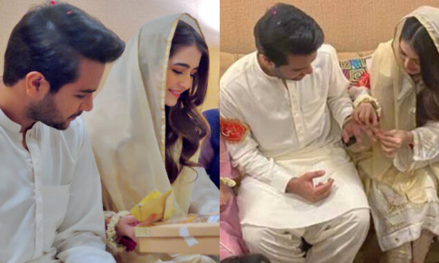 Asim Azhar got engaged to Merub Ali in an intimate ceremony