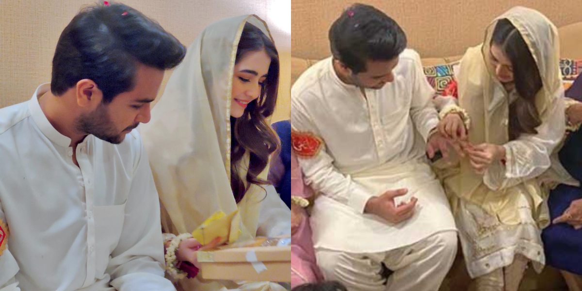 Asim Azhar got engaged to Merub Ali in an intimate ceremony