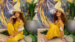 Ayesha Omar looks ravishing in yellow