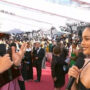 Vanessa Hudgens and Andrew Garfield Have a joyous Tick