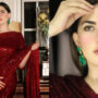 Naimal Khawar looks radiant in a red saree, see photos