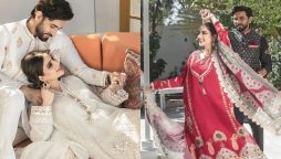Saboor Aly and Ali Ansari team up for their first post-wedding photoshoot