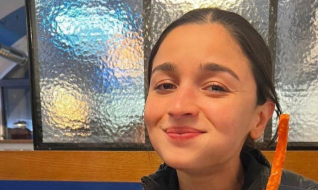 Alia Bhatt celebrates Gangubai Kathiawadi 100 cr club with burger and fries