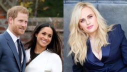 Fans of Prince Harry and Meghan attacked Rebel Wilson for making fun of Sussexes at BAFTAs