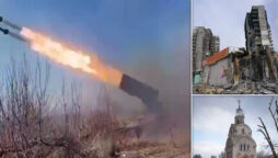 Watch: Russia's terrifying vacuum bomb blasts Mariupol