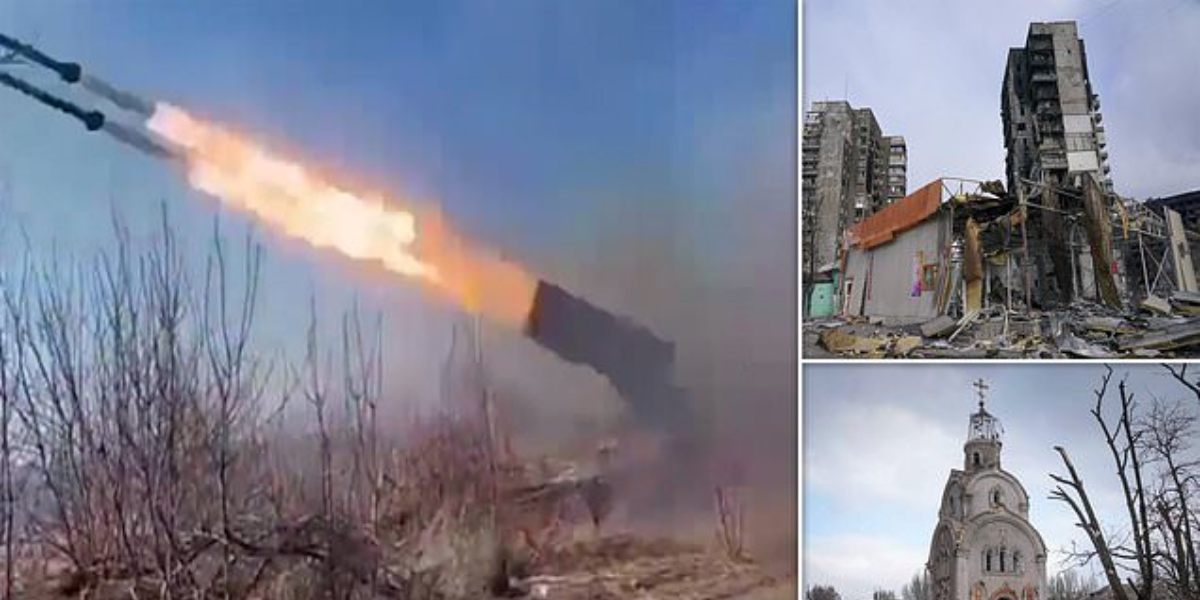 Watch: Russia's terrifying vacuum bomb blasts Mariupol