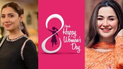 Pakistani stars mark International Women's Day on social media