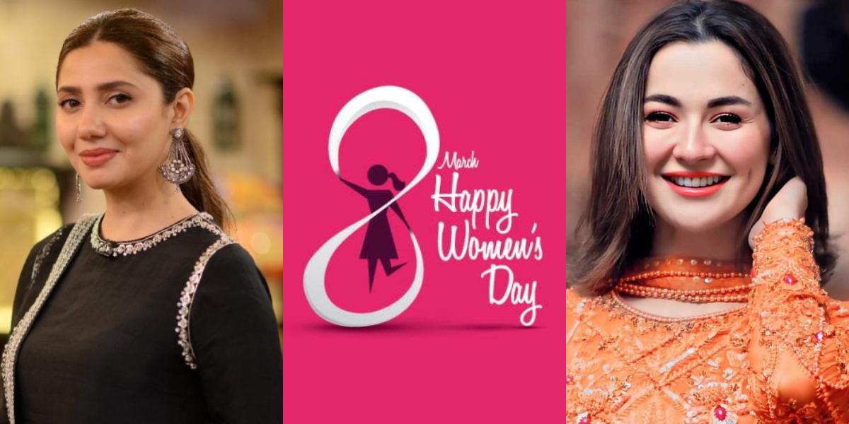 Pakistani stars mark International Women's Day on social media