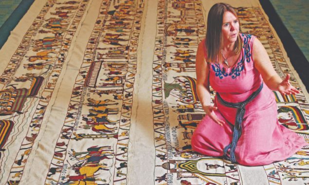 Mission to reproduce Bayeux Tapestry