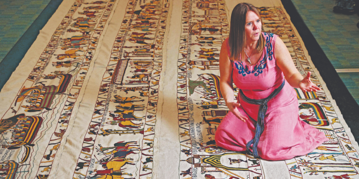 Mission to reproduce Bayeux Tapestry