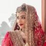 You can’t miss Sana Javed’s fresh bridal look