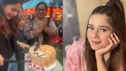 WATCH: Aima Baig fans celebrate her birthday at a concert
