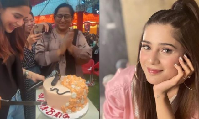 WATCH: Aima Baig fans celebrate her birthday at a concert