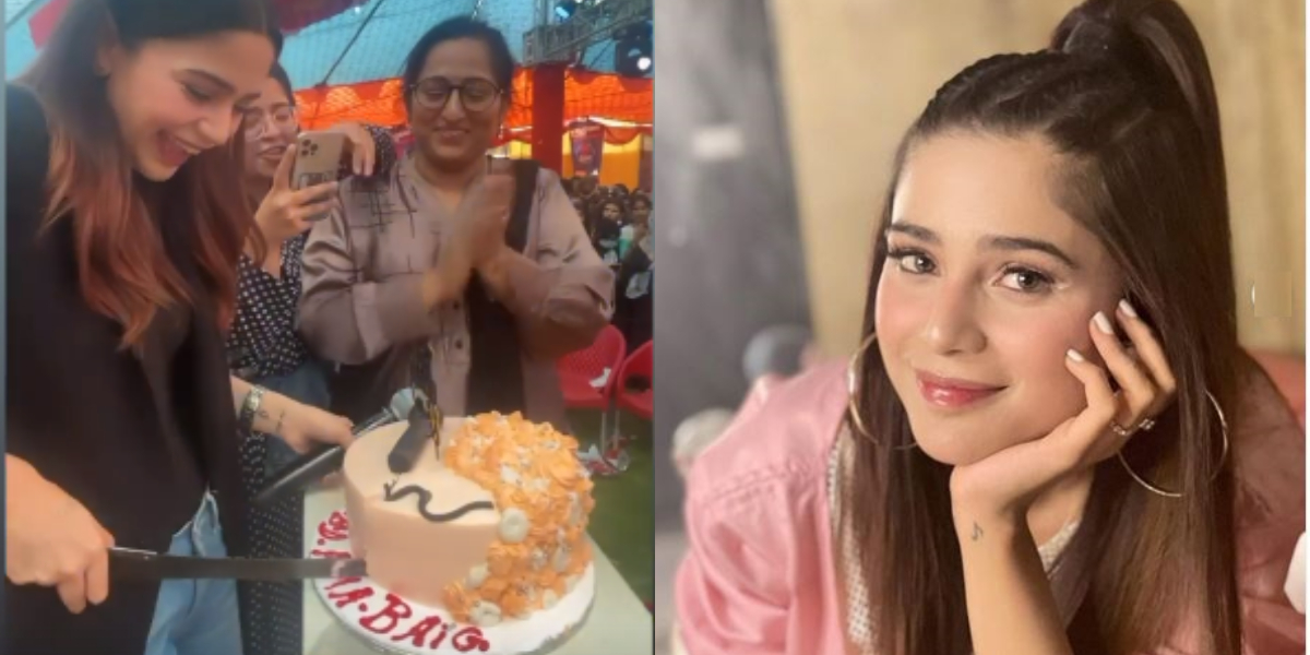 WATCH: Aima Baig fans celebrate her birthday at a concert