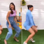 Throwback: Jacqueline Fernandez and Shilpa Shetty finish dance challenge