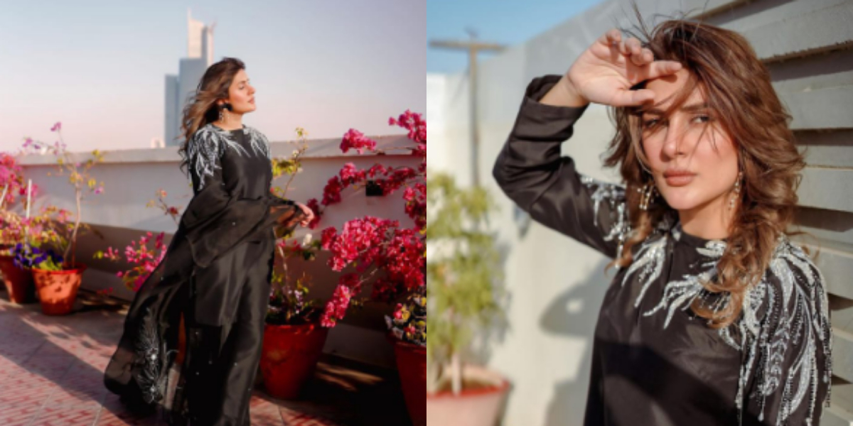 Kubra Khan’s new photos in a black dress will surely steal your heart