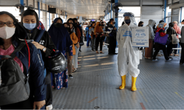 Indonesia reports 40,920 new COVID-19 cases, 376 more deaths