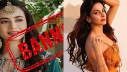Netizens demand ban on Sana Javed, Saba Qamar will work in Bollywood again!