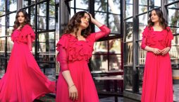 Aiman Khan is a romantic floral dream in her latest photoshoot