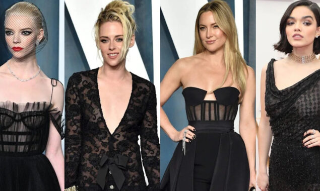 Photos: At Oscars, sexy, moody black outfits made comeback on red carpet
