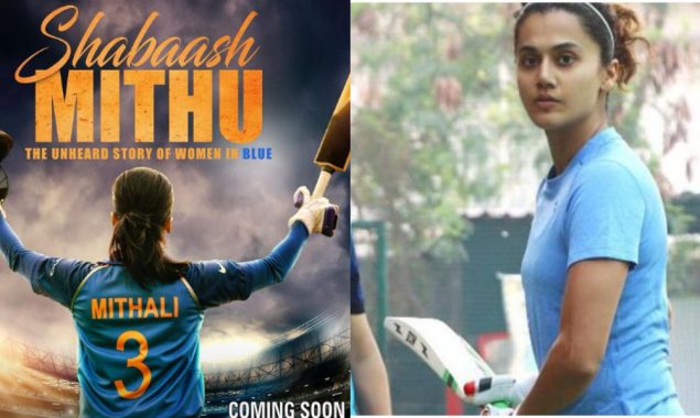 Taapsee Pannu drops a new poster of Shabaash Mithu on Women’s Day