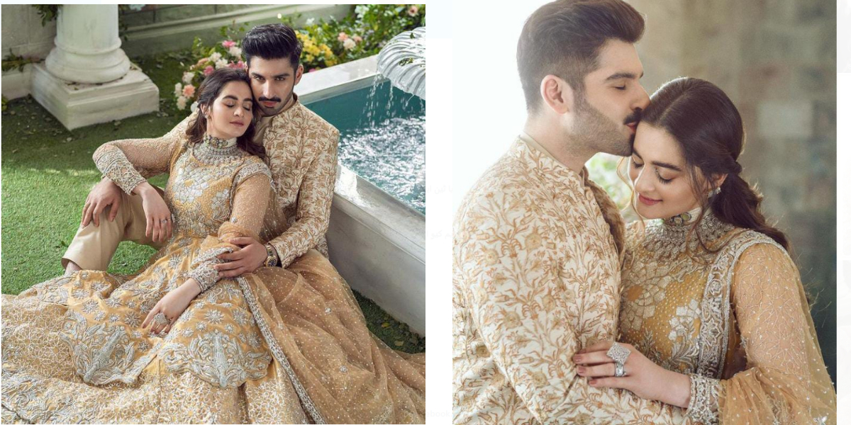 Pakistani actors Aiman Khan and Muneeb Butt are one of the country’s most popular celebrity couples. Through their social media profiles, they often keep their followers updated with their routine activities and personal lives.