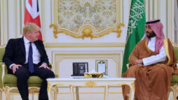 British PM meets Saudi crown prince as Ukraine war roils oil prices