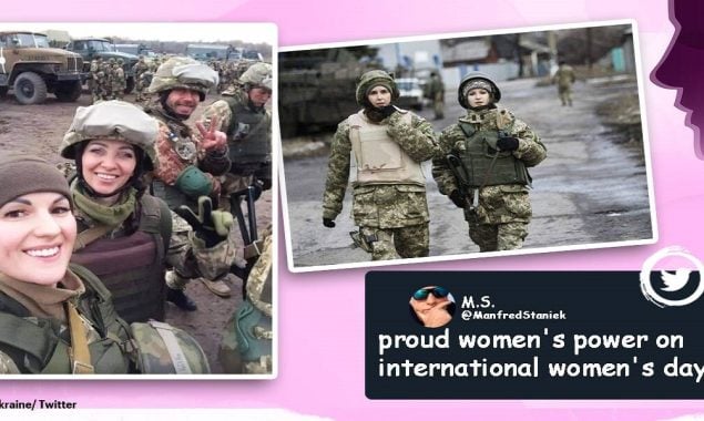 Ukrainian women are honoured on Women’s Day for their bravery 