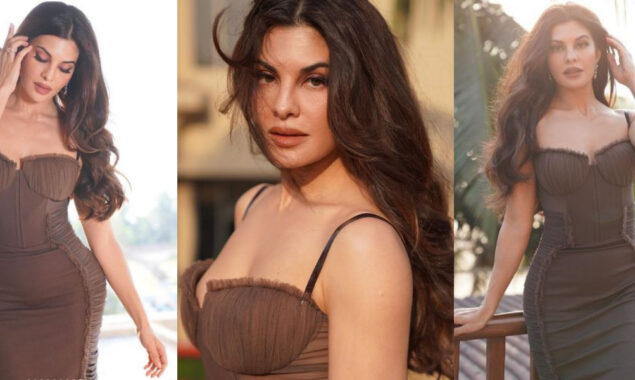 Jacqueline Fernandez turns up the heat in this bodycon dress; see photos!