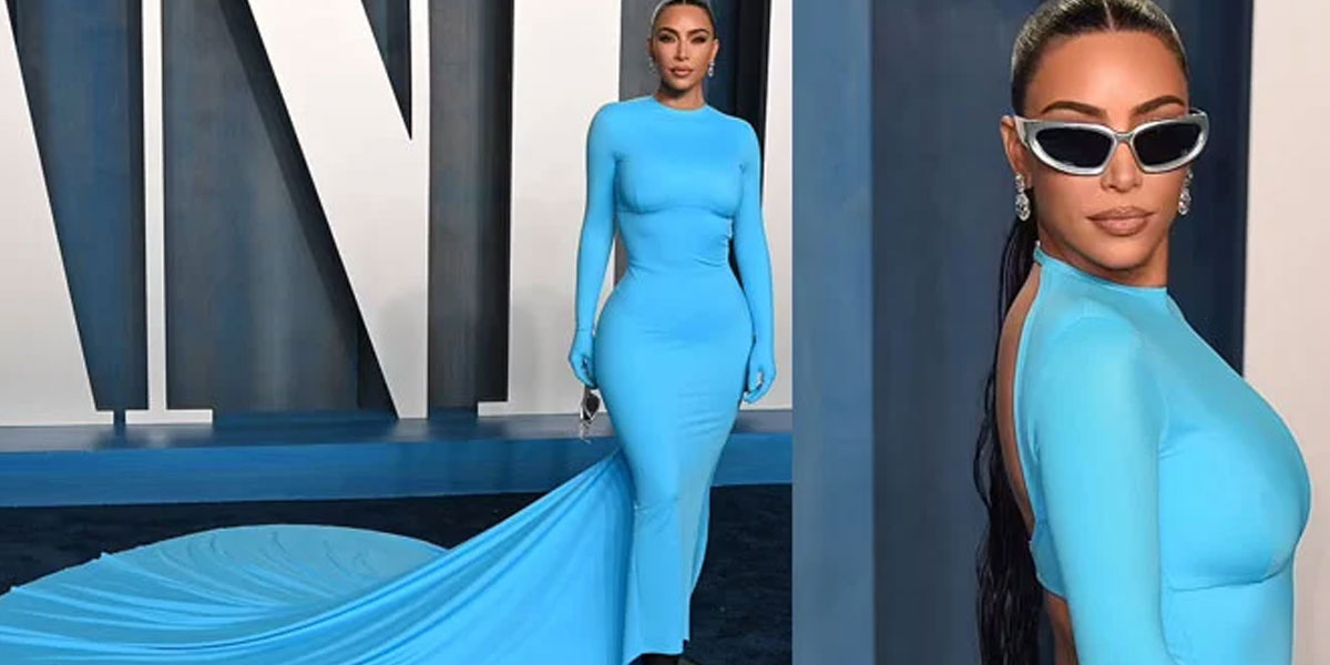 Kim Kardashian at Oscars 2022