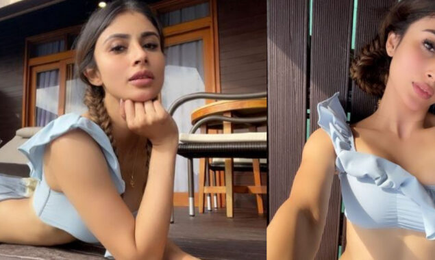 Mouni Roy flaunts her impeccable style in this bikini & French braid look