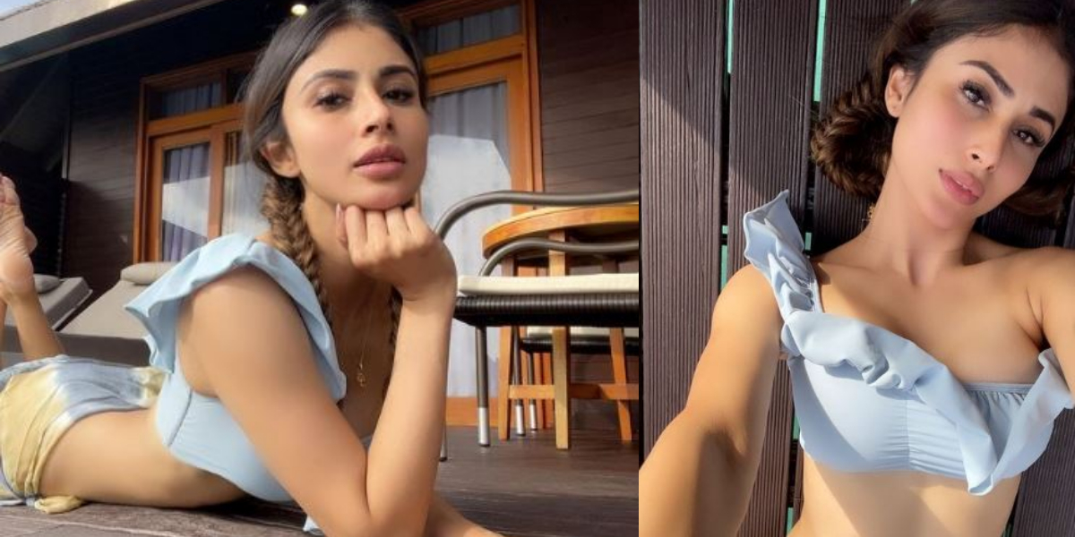 Mouni Roy flaunts her impeccable style in this bikini & French braid look