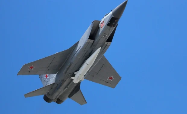 The aircraft plant near Lviv airport in western Ukraine was damaged by Russian missiles