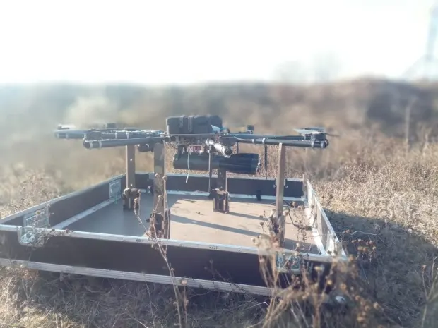 Ukrainian amateur drone